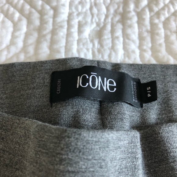 Simons ICONE gray stretch legging size S - Picture 2 of 9